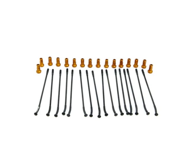 KITE Montagematerial & Zubehör - SPOKE KIT RR 14 BK/OR