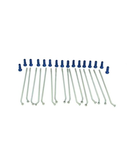 KITE Montagematerial & Zubehör - SPOKE KIT RR 12 SIL/BL