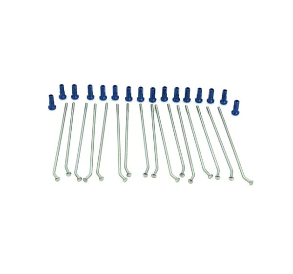 KITE Montagematerial & Zubehör - SPOKE KIT RR 12 SIL/BL