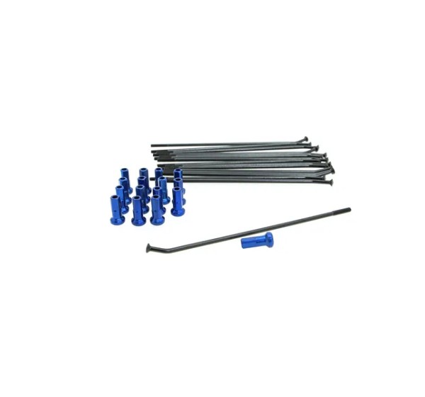 KITE Montagematerial & Zubehör - SPOKE KIT RR 12 BK/BL