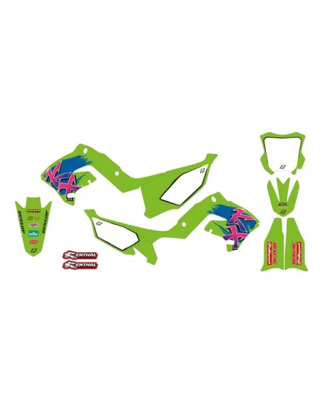 BLACKBIRD RACING Dekorsätze & Aufkleber für KAWASAKI KX 125 M 2003-2008