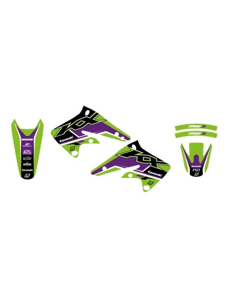 BLACKBIRD RACING Dekorsätze & Aufkleber für KAWASAKI KX 250 F 2004-2005