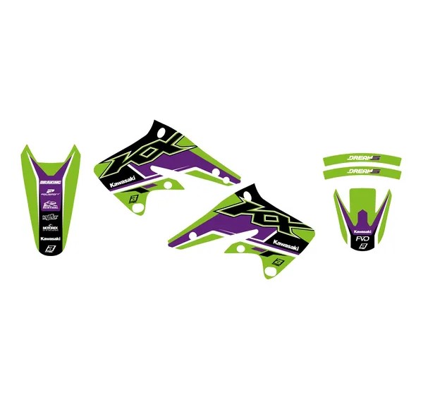 BLACKBIRD RACING Dekorsätze & Aufkleber für KAWASAKI KX 250 F 2004-2005