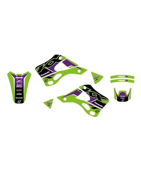 BLACKBIRD RACING Dekorsätze & Aufkleber für KAWASAKI KX 250 1999-2002