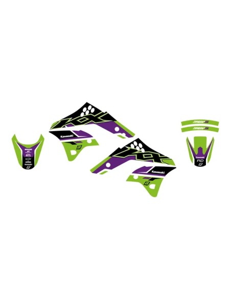 BLACKBIRD RACING Dekorsätze & Aufkleber für KAWASAKI KX 250 F 2006-2008