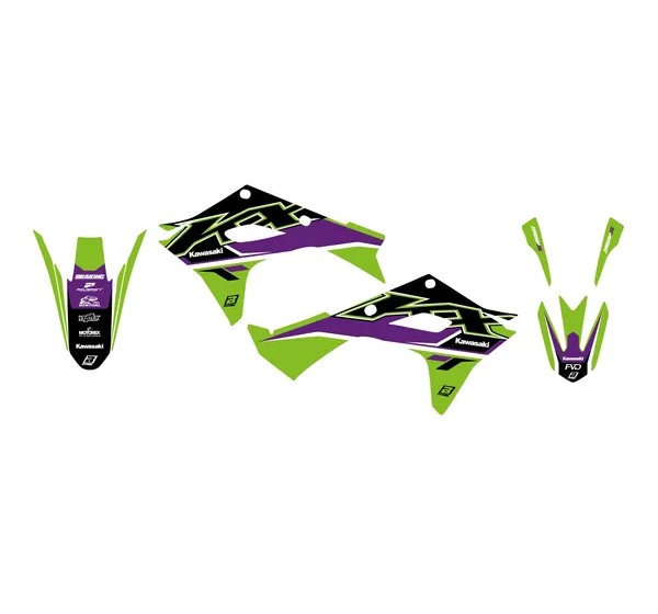 BLACKBIRD RACING Dekorsätze & Aufkleber für KAWASAKI KX 450 ab 2024