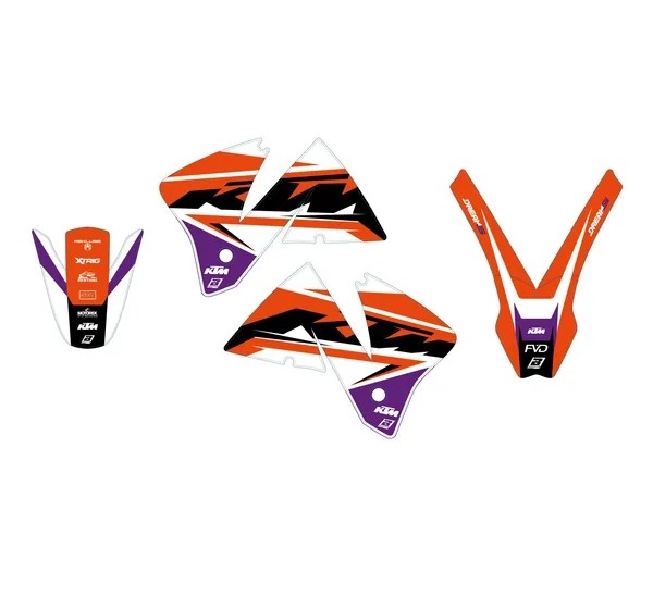 BLACKBIRD RACING Dekorsätze & Aufkleber für KTM EXC 125 2001-2002