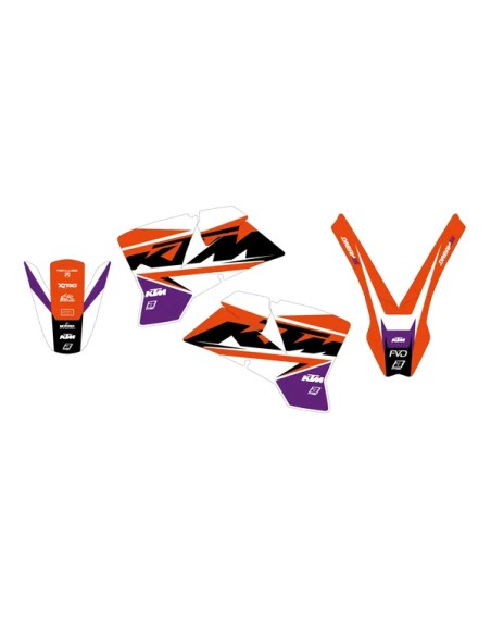 BLACKBIRD RACING Dekorsätze & Aufkleber für KTM SX 125 2001-2004