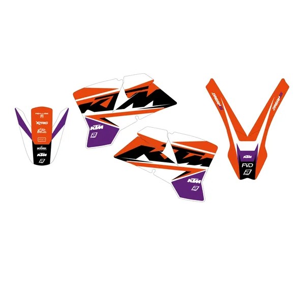 BLACKBIRD RACING Dekorsätze & Aufkleber für KTM SX 125 2001-2004