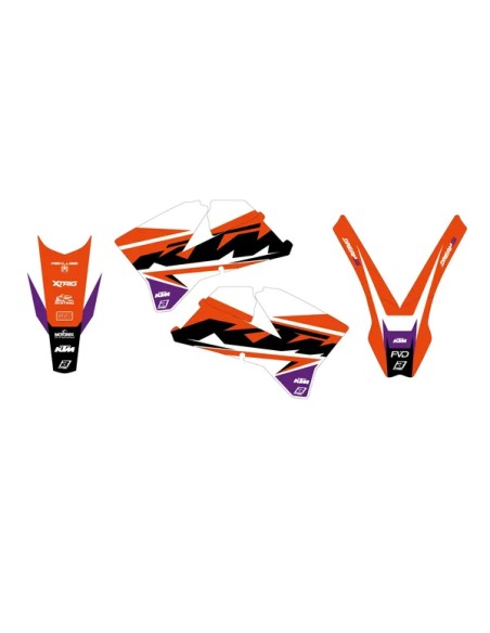 BLACKBIRD RACING Dekorsätze & Aufkleber für KTM EXC 125 2005-2007