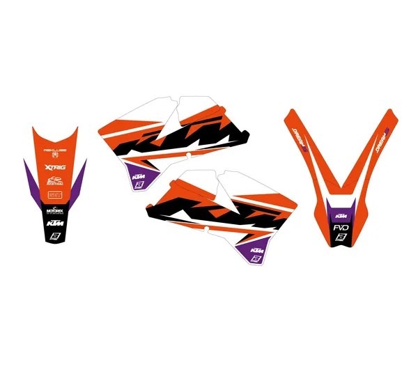 BLACKBIRD RACING Dekorsätze & Aufkleber für KTM EXC 125 2005-2007