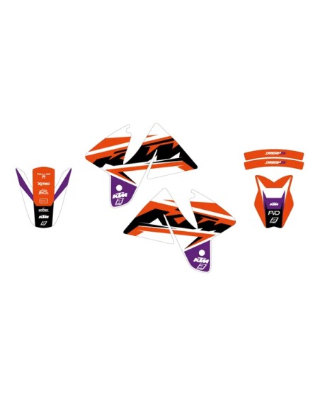 BLACKBIRD RACING Dekorsätze & Aufkleber für KTM EXC 125 1998-2000