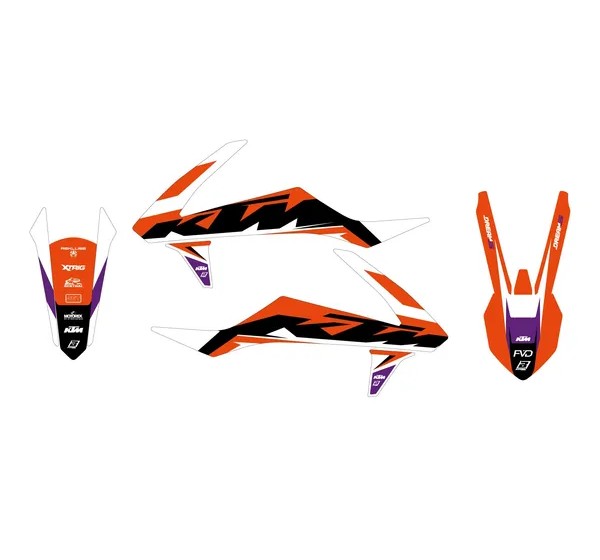 BLACKBIRD RACING Dekorsätze & Aufkleber für KTM EXC-F 250 2017-2019