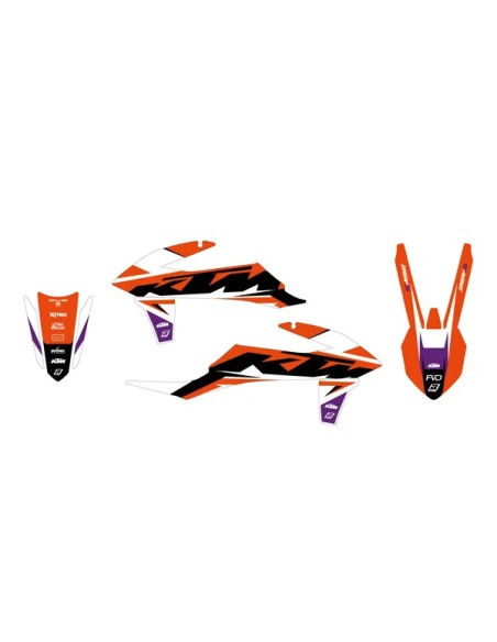 BLACKBIRD RACING Dekorsätze & Aufkleber für KTM EXC 300 TPI 2020-2023