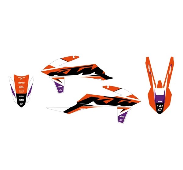 BLACKBIRD RACING Dekorsätze & Aufkleber für KTM EXC 300 TPI 2020-2023