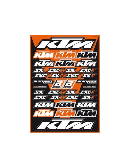 BLACKBIRD RACING Dekorsätze & Aufkleber - DECAL LOGO KIT KTM