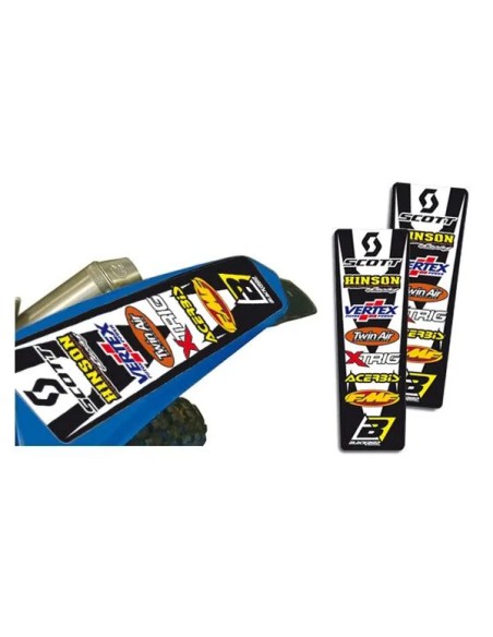 BLACKBIRD RACING Dekorsätze & Aufkleber - FENDER SPONSOR DECAL