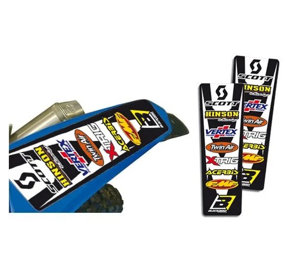 BLACKBIRD RACING Dekorsätze & Aufkleber - FENDER SPONSOR DECAL