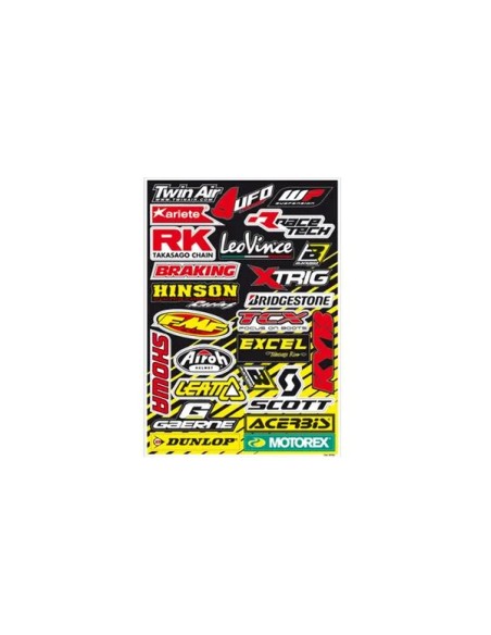 BLACKBIRD RACING Dekorsätze & Aufkleber - DECAL LOGO KIT A