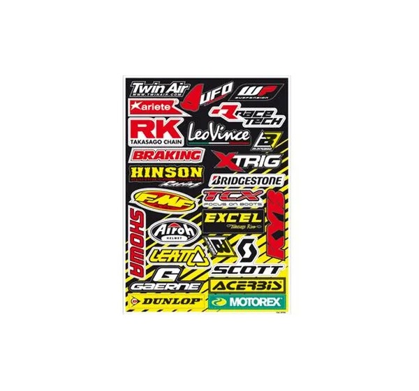 BLACKBIRD RACING Dekorsätze & Aufkleber - DECAL LOGO KIT A