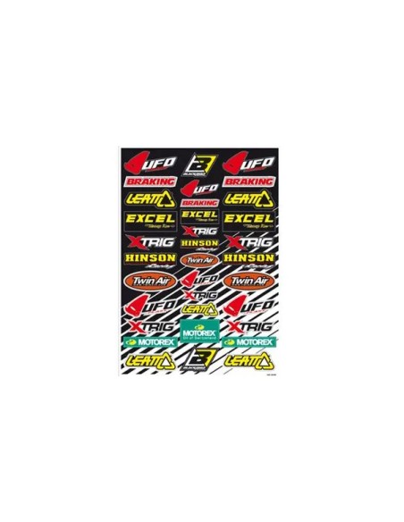 BLACKBIRD RACING Dekorsätze & Aufkleber - DECAL LOGO KIT B
