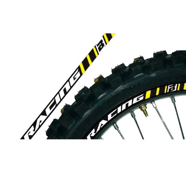 BLACKBIRD RACING Dekorsätze & Aufkleber - RIM DECAL YL