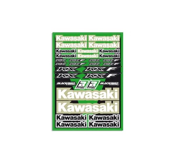 BLACKBIRD RACING Dekorsätze & Aufkleber - DECAL LOGO KIT KAW