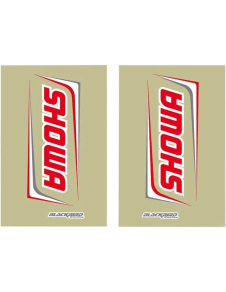 BLACKBIRD RACING Dekorsätze & Aufkleber - FORK STICKERS SHOWA17