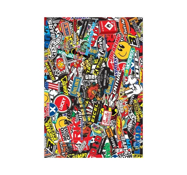 BLACKBIRD RACING Dekorsätze & Aufkleber - DECAL LOGO BOMB SHEET