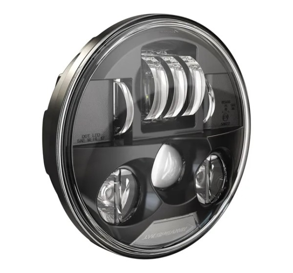 J.W. SPEAKER Scheinwerfer - HDLGHT 8680 ECE BLK 5 3/4 INCH