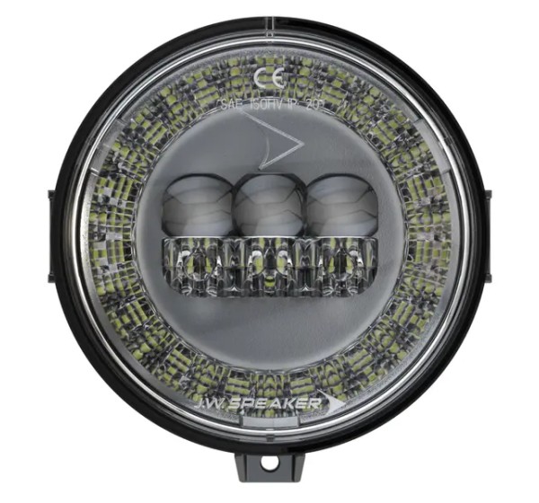 J.W. SPEAKER Scheinwerfer - Einbaubeispiel