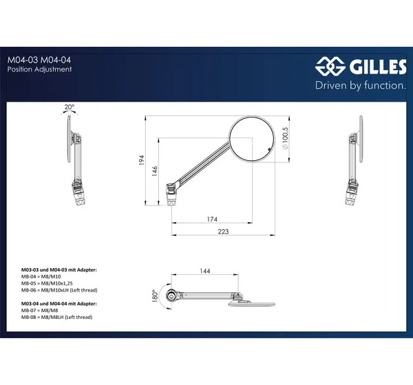 GILLES TOOLING Spiegel Bild 8