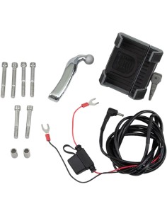 Smartphone/GPS-Halter mit Ladefunktion