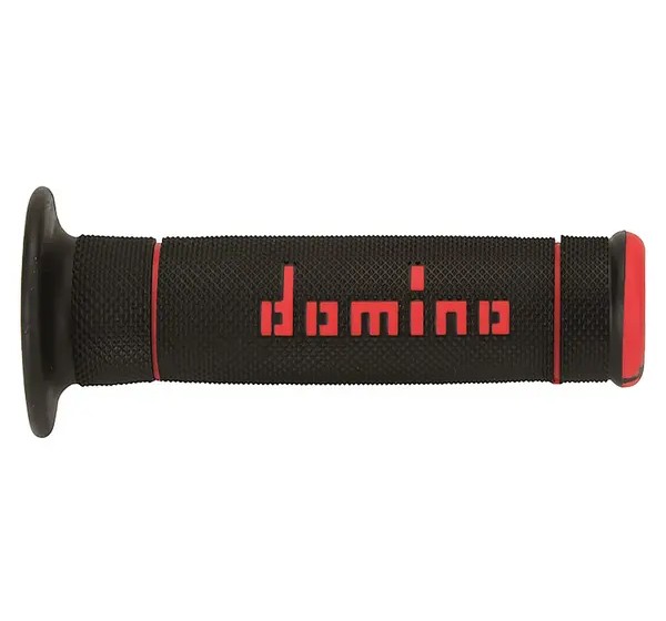 DOMINO Griffe - GRIPS A240 PAIR BLACK/RED