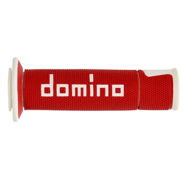 DOMINO Griffe - GRIPS A450 PAIR RED/WHITE