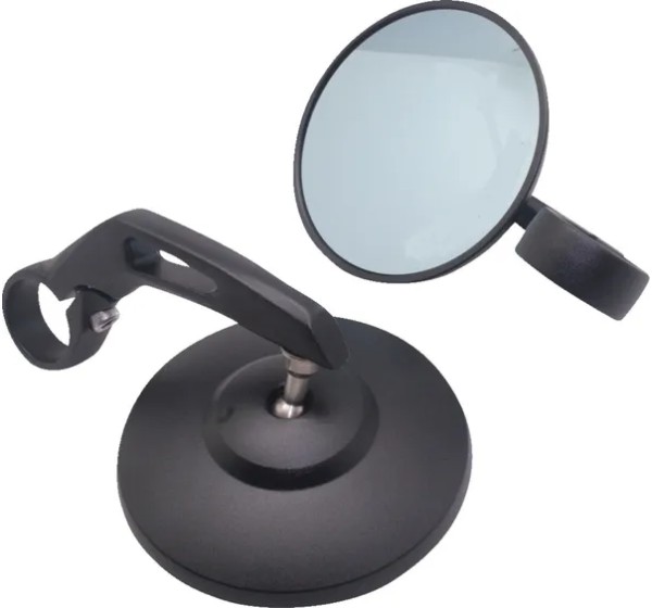 PARTS EUROPE Spiegel - BAR END MIRRORS ALU BLK
