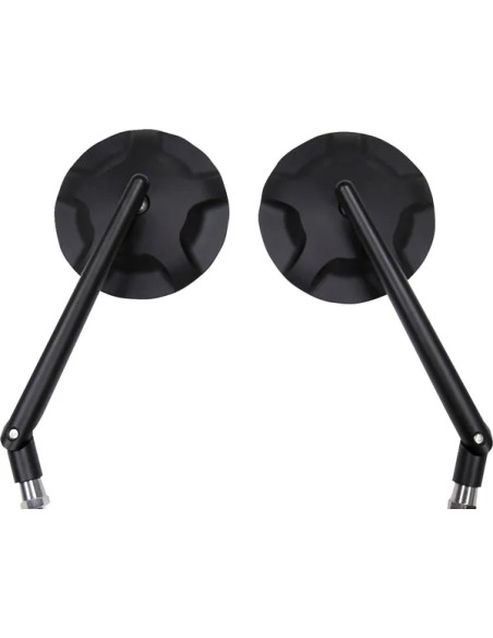 PARTS EUROPE Spiegel - ALU MIRROR PAIR UNIV BK