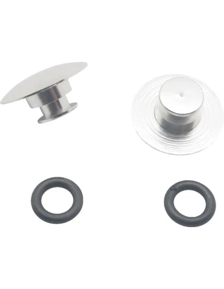PARTS EUROPE Montagematerial & Zubehör - COVER CAP M10 MIRROR SLV