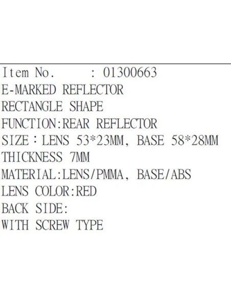 PARTS EUROPE Rück- und Bremslichter - Detailansicht
