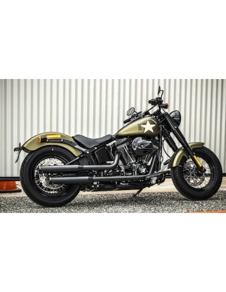 RINEHART RACING Endschalldämpfer für Harley Davidson FLHCS 1868 ABS 2018-2024