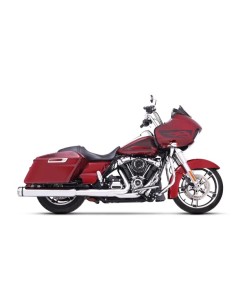 4,5" Slip-On Doppelauspuff für Touring