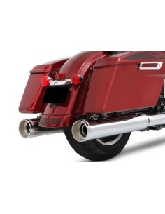 4,5" Slip-On Doppelauspuff für Touring