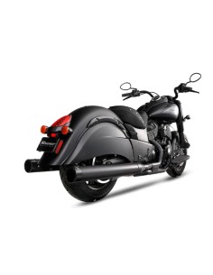 4" Slip-On DBX40 Doppelauspuff für Indian
