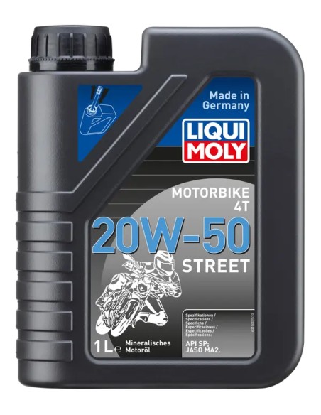 LIQUI MOLY Öl- und Schmierstoffe - 4T 20W-50 STREET 1L