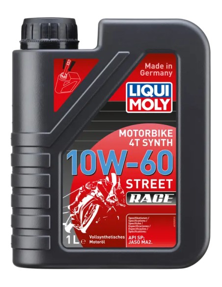 LIQUI MOLY Öl- und Schmierstoffe - 4T SYN 10W-60 STR RACE 1L