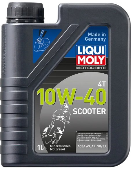 LIQUI MOLY Öl- und Schmierstoffe - 4T 10W-40 SCOOTER 1L