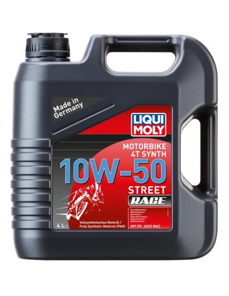 LIQUI MOLY Öl- und Schmierstoffe - 4T SYNT 10W-50 STR R 4L