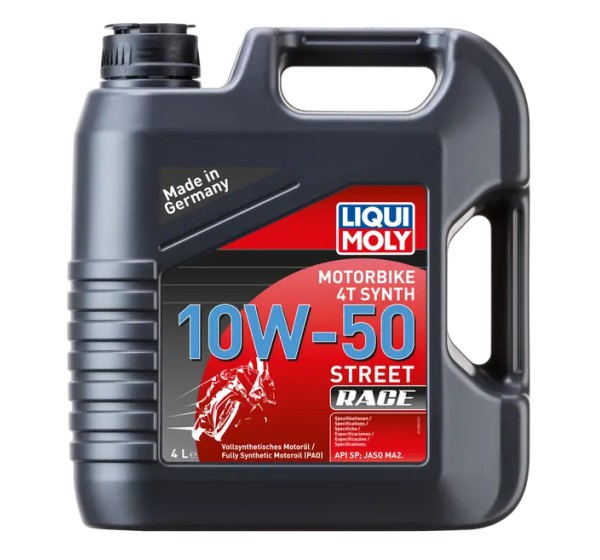 LIQUI MOLY Öl- und Schmierstoffe - 4T SYNT 10W-50 STR R 4L