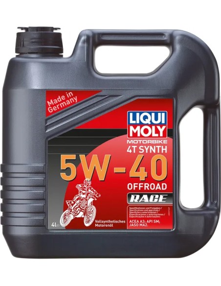 LIQUI MOLY Öl- und Schmierstoffe - 4T SYN 5W-40 OFFRD R 4L