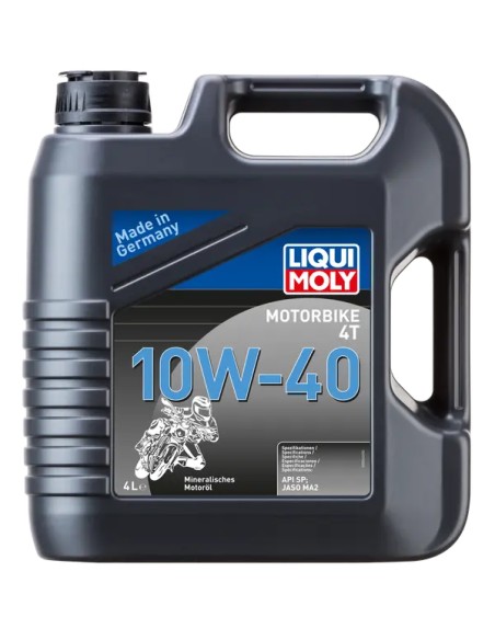 LIQUI MOLY Öl- und Schmierstoffe - 4T 10W-40 BASIC STREET 4L